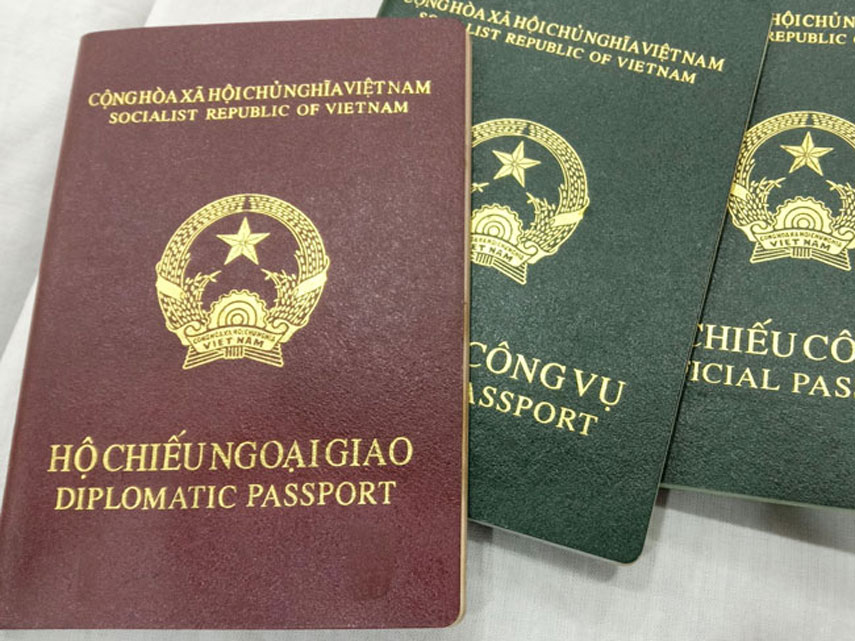 hộ chiếu nước ngoài phú công vụ
